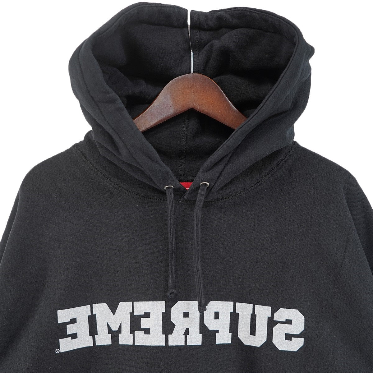 Supreme 25SS Reverse Hooded Sweatshirtリバース ロゴ フーデッドスウェットシャツ パーカー 古着・中古-3枚目のアイテム画像