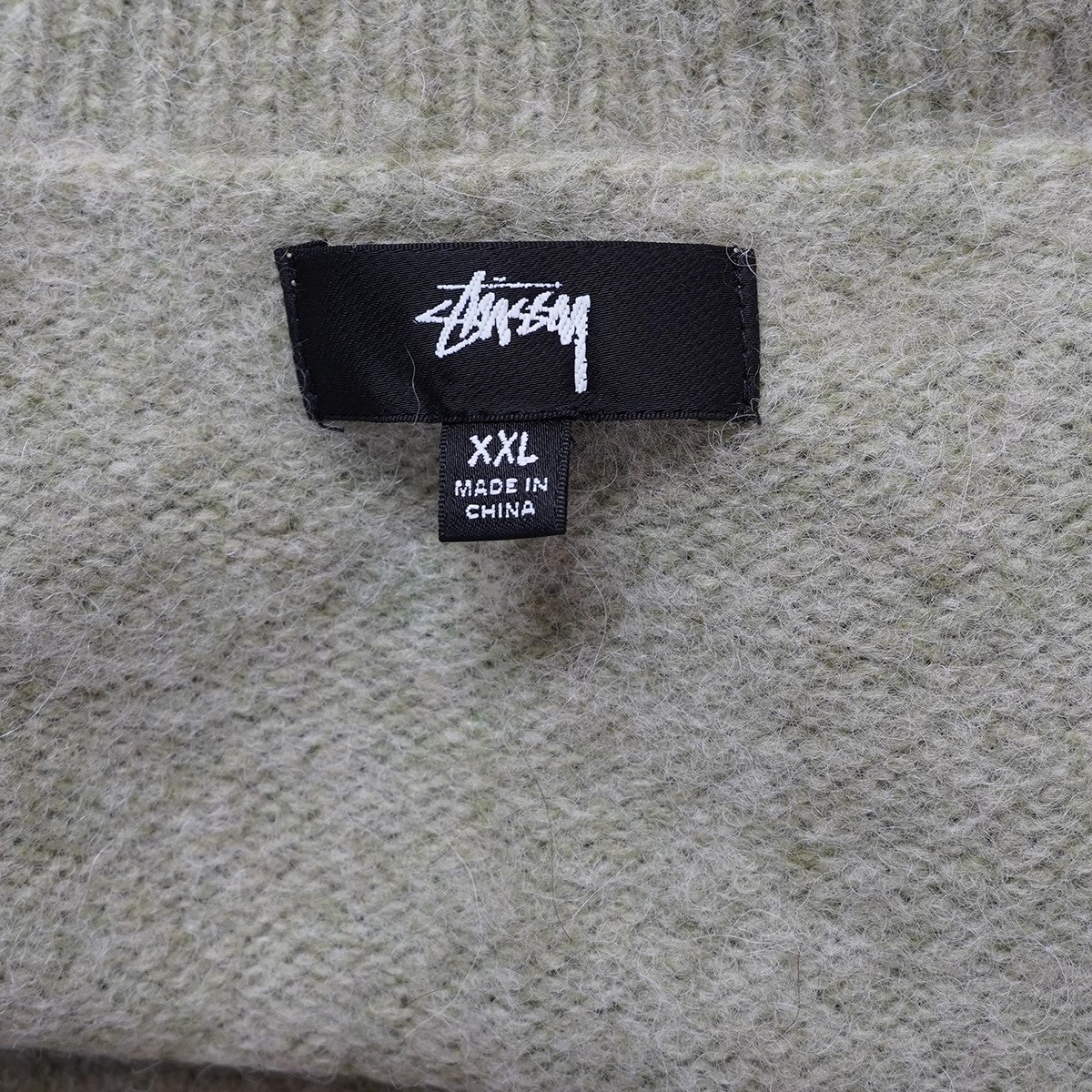 24AW Full Zip Brushed Merino Sweaterフルジップ ブラッシュド メリノ ウール ニット セーター