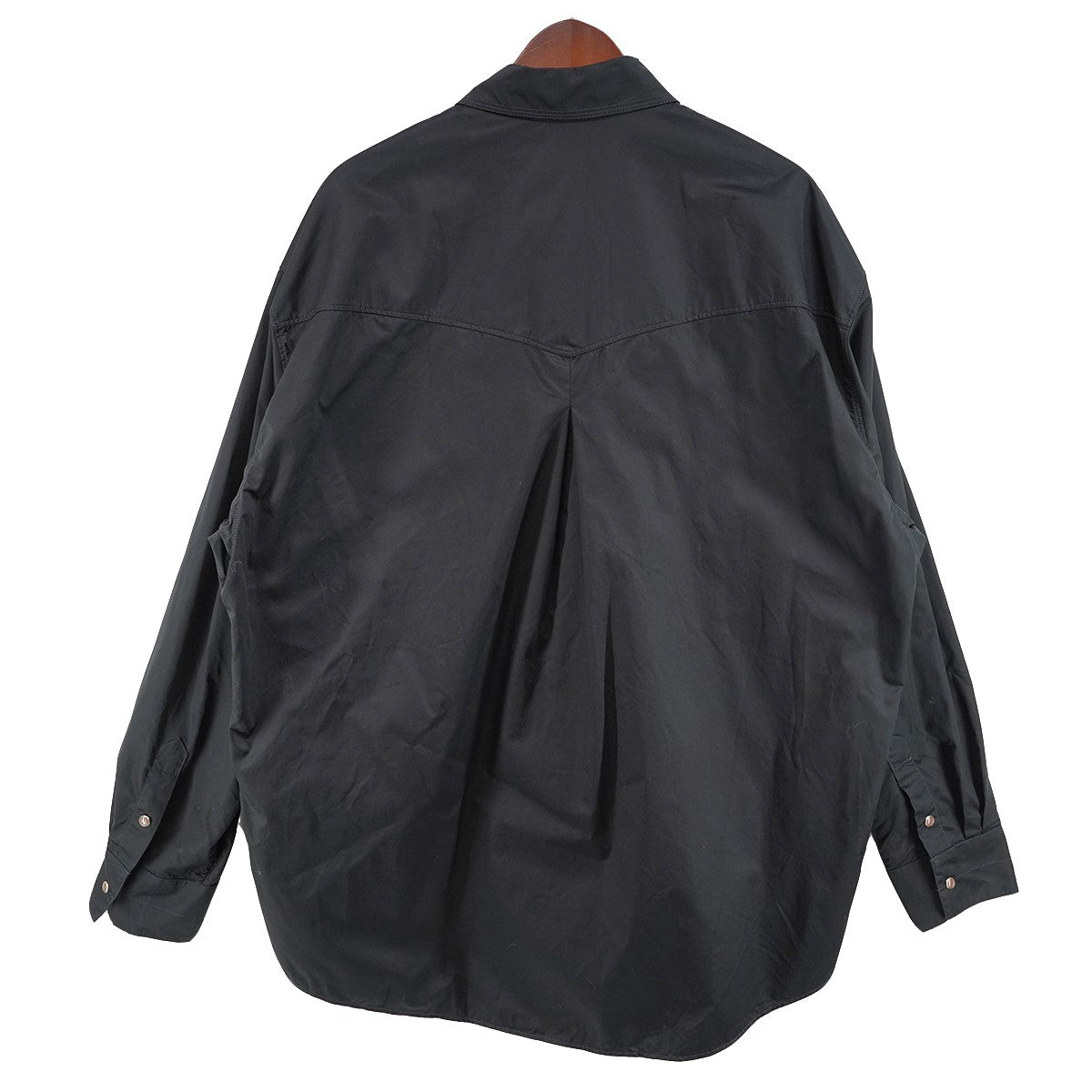LEMAIRE 25SS Western Shirt ワイド ウエスタンシャツ 古着・中古-4枚目のアイテム画像
