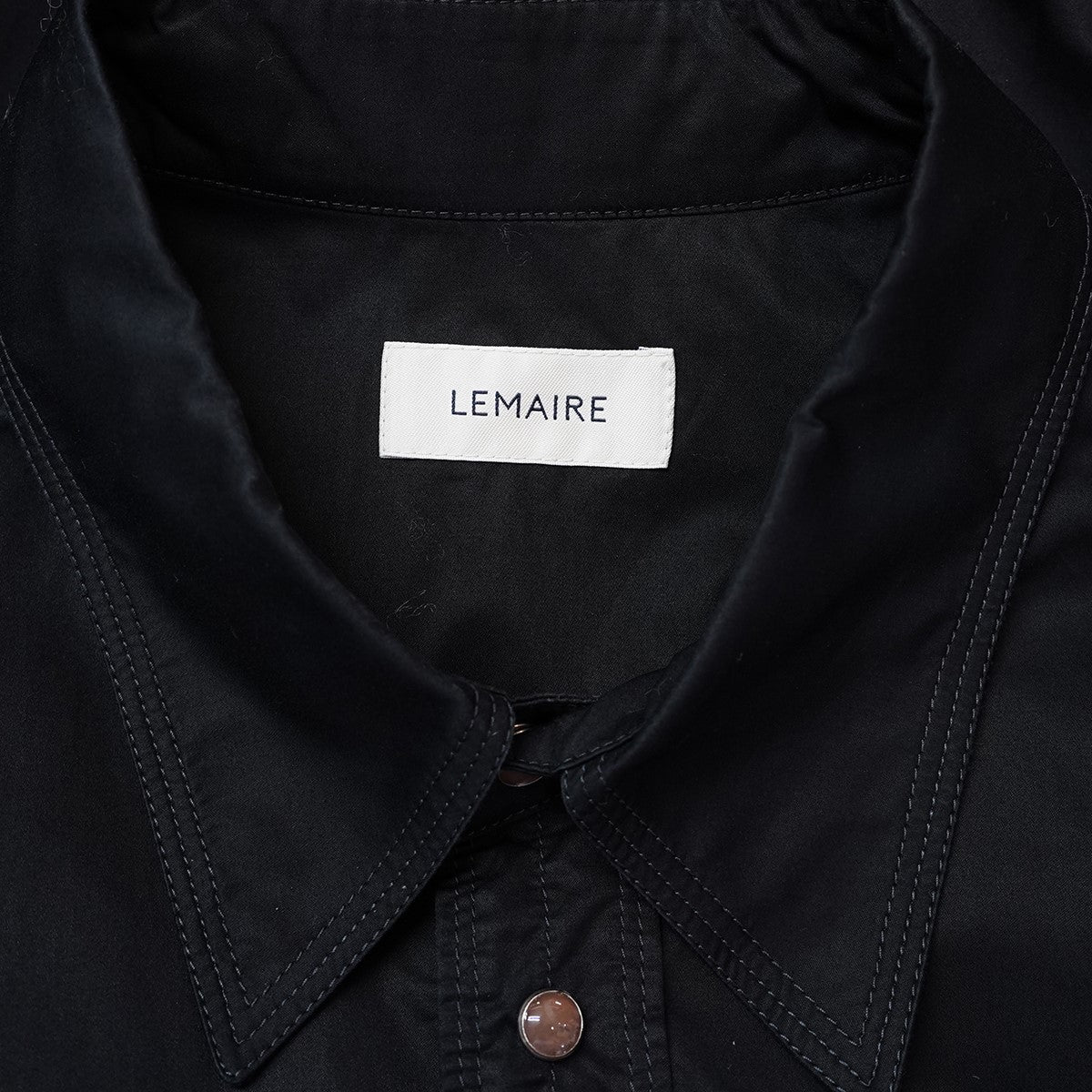 LEMAIRE 25SS Western Shirt ワイド ウエスタンシャツ 古着・中古-5枚目のアイテム画像