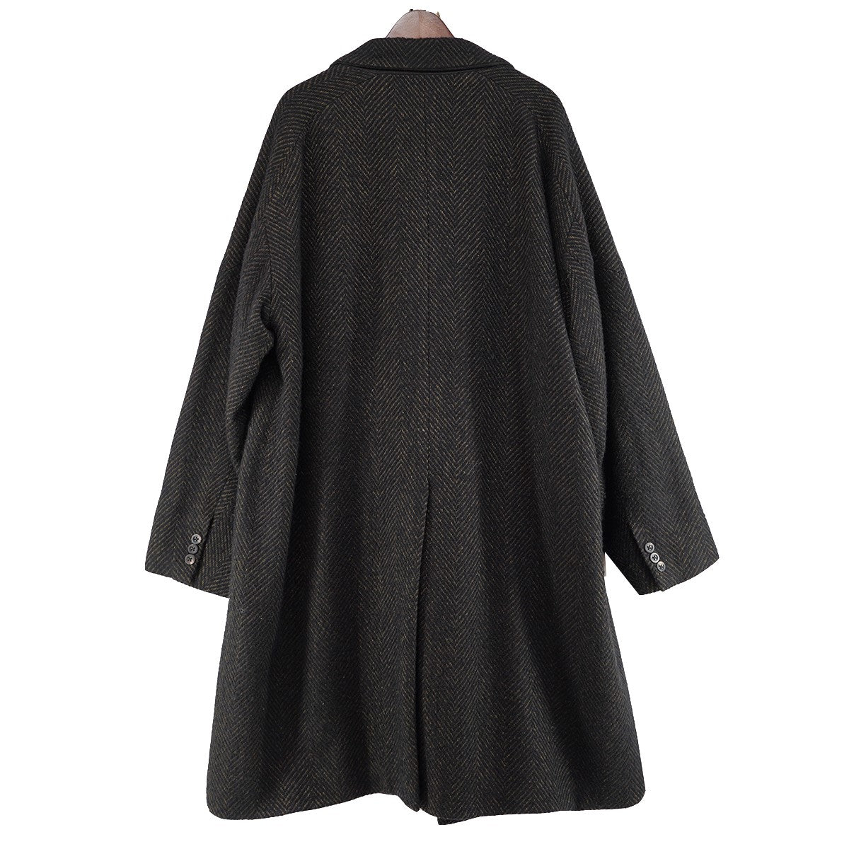 25AW SEMI-DOUBLE CHESTER COATセミダブル ヘリンボーン チェスターコート