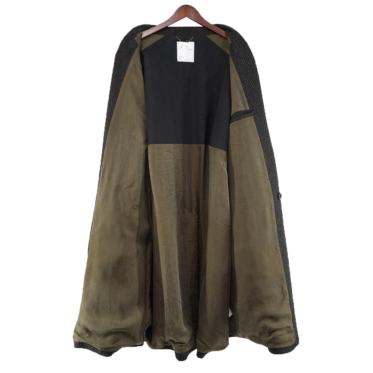 25AW SEMI-DOUBLE CHESTER COATセミダブル ヘリンボーン チェスターコート