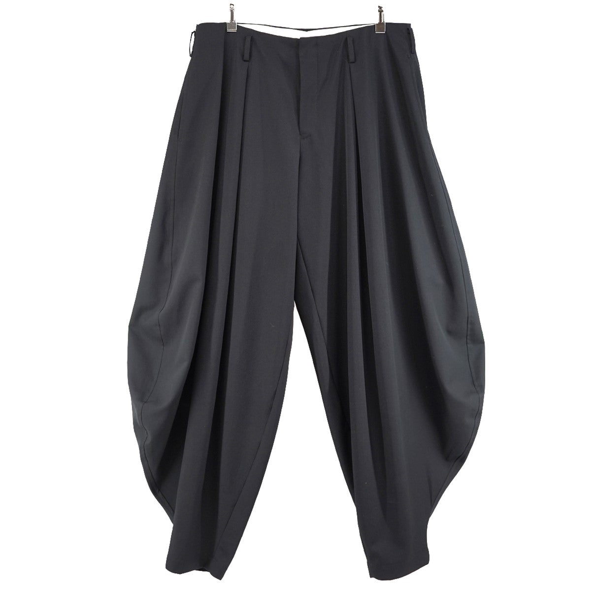 COMME des GARCONS HOMME PLUS 25AW ウールギャバジン 寅壱 トライチ タック バルーン ワイド パンツ 古着・中古-1枚目のアイテム画像