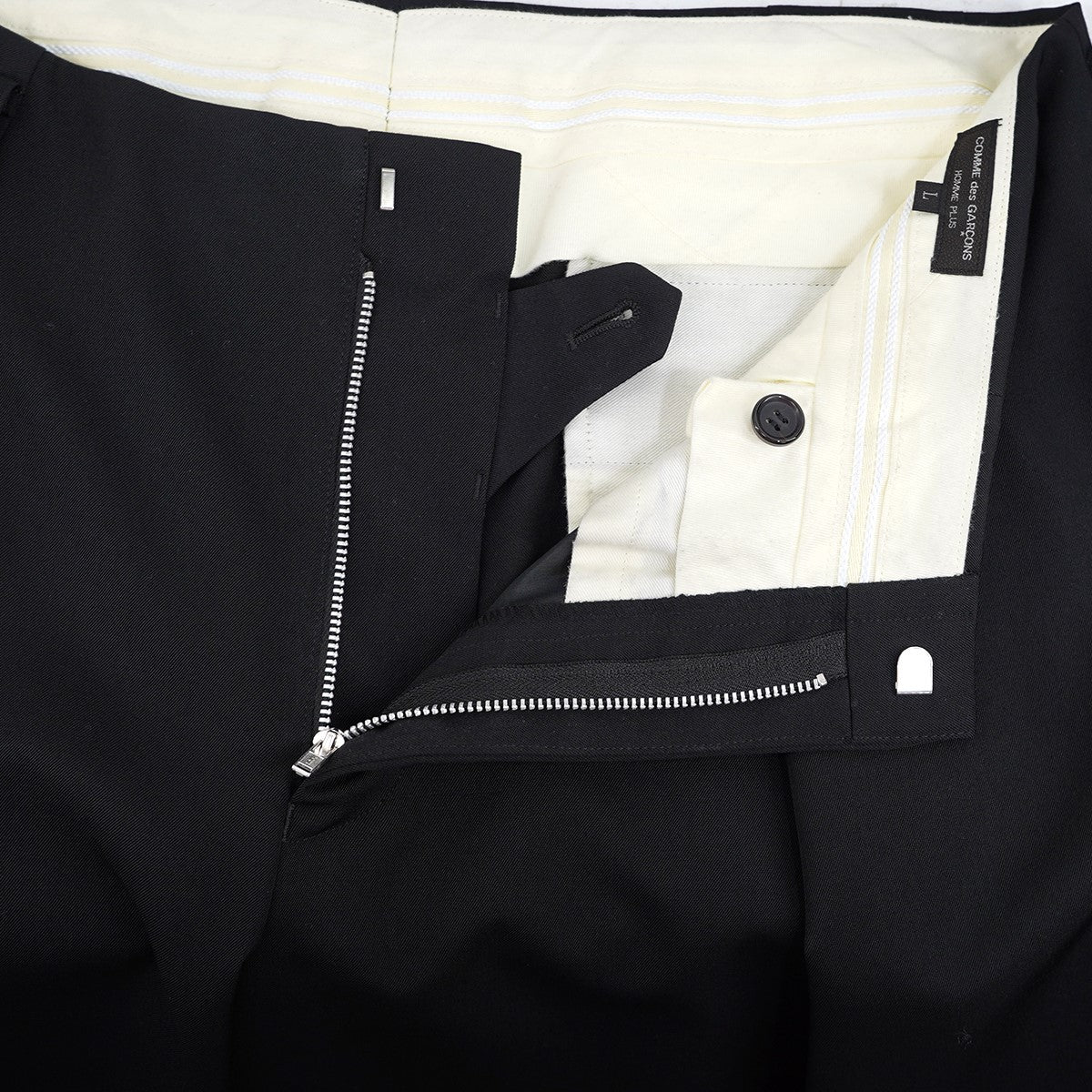 COMME des GARCONS HOMME PLUS 25AW ウールギャバジン 寅壱 トライチ タック バルーン ワイド パンツ 古着・中古-5枚目のアイテム画像