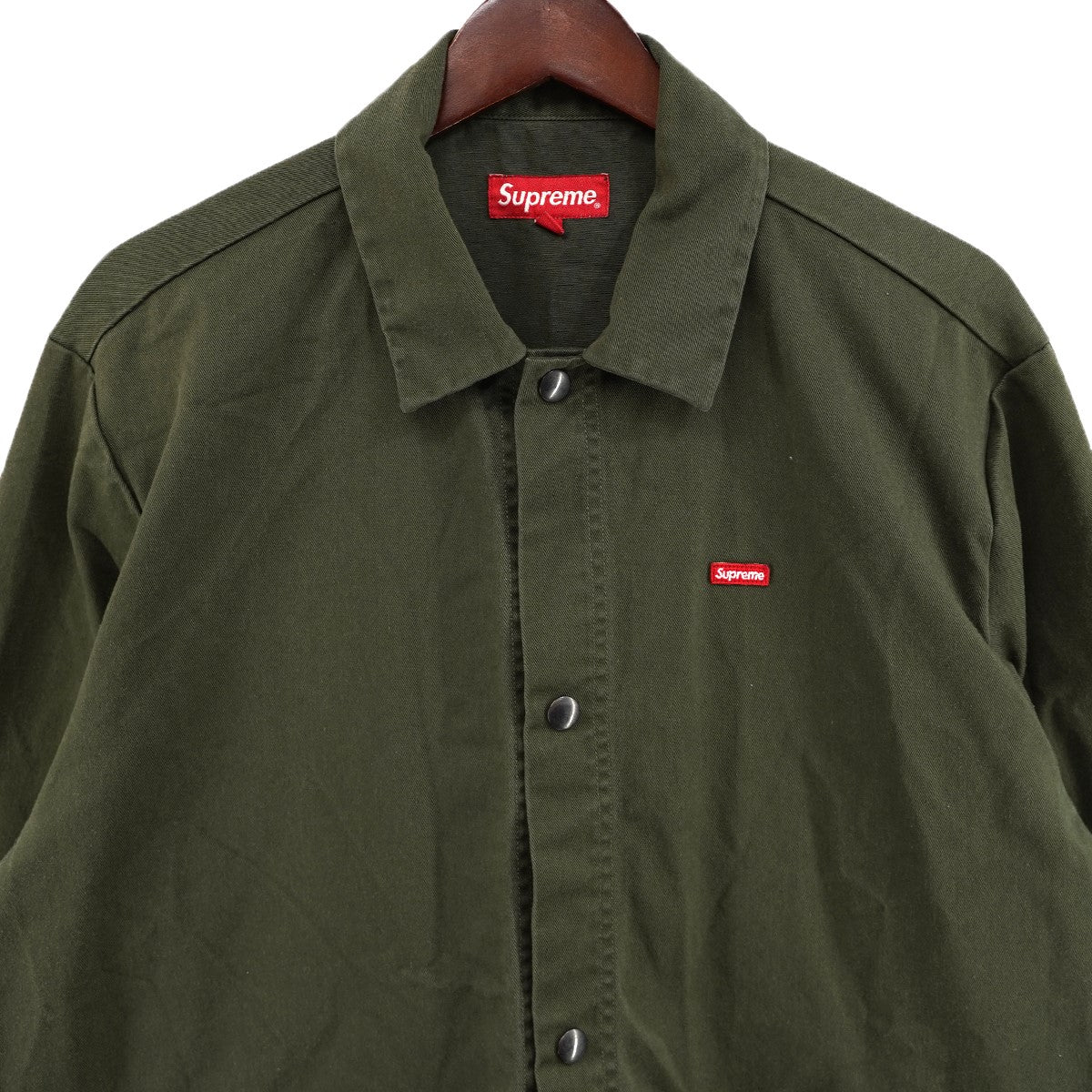 Supreme 17AW Small Box Logo Shop Jacketスモール ボックス ロゴ ショップ ワーク ジャケット 古着・中古-3枚目のアイテム画像