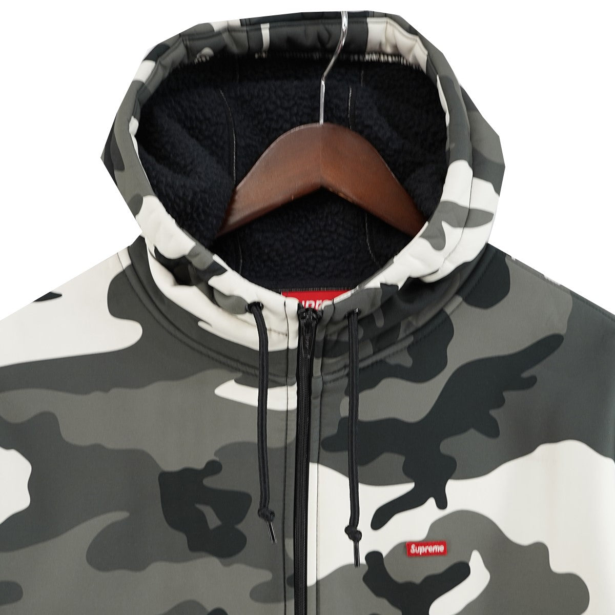 Supreme 20AW Windstopper Zip Up Hooded Sweatshirtウィンドストッパー 迷彩 Small Logo スモール ボックスロゴ パーカー 古着・中古-3枚目のアイテム画像