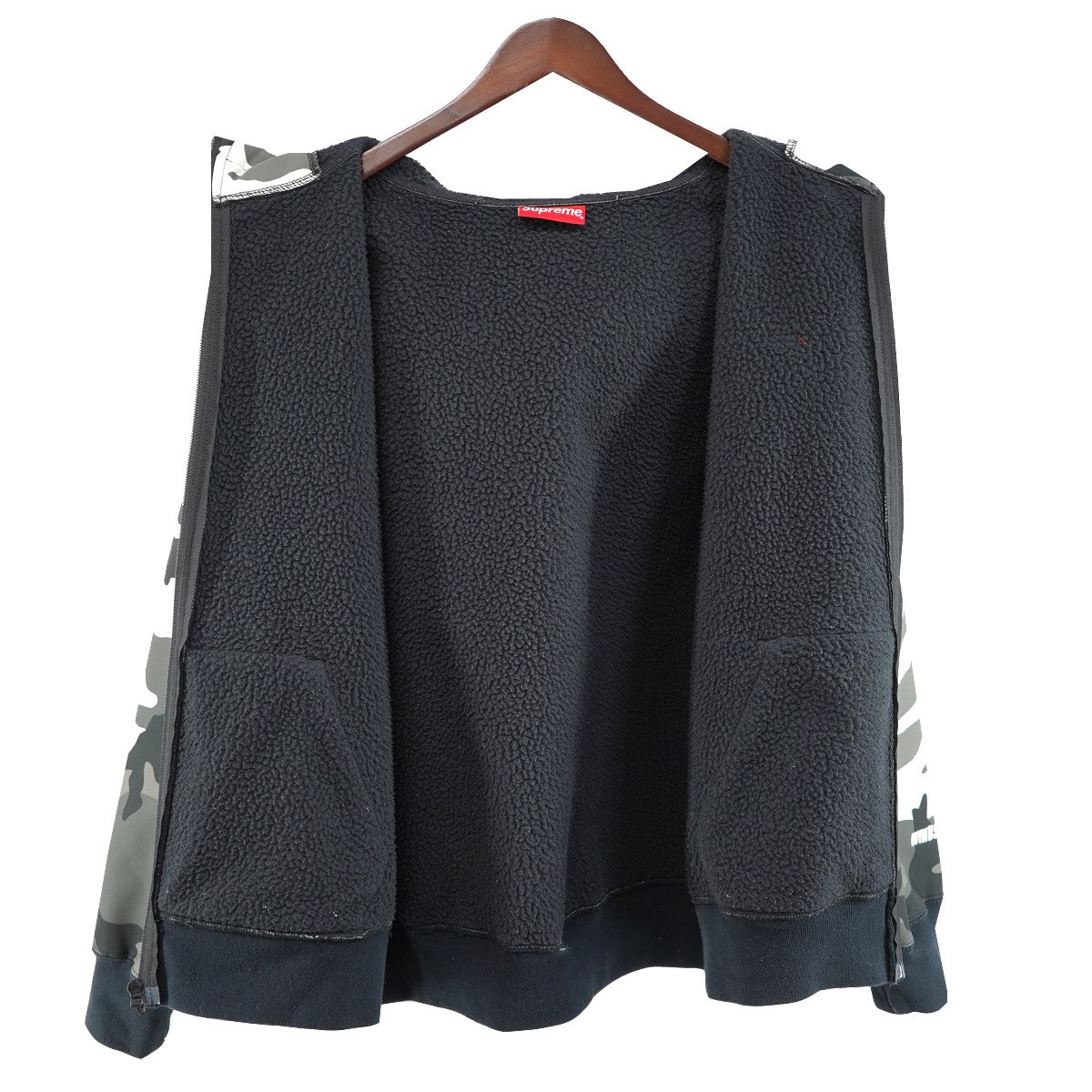 Supreme 20AW Windstopper Zip Up Hooded Sweatshirtウィンドストッパー 迷彩 Small Logo スモール ボックスロゴ パーカー 古着・中古-7枚目のアイテム画像