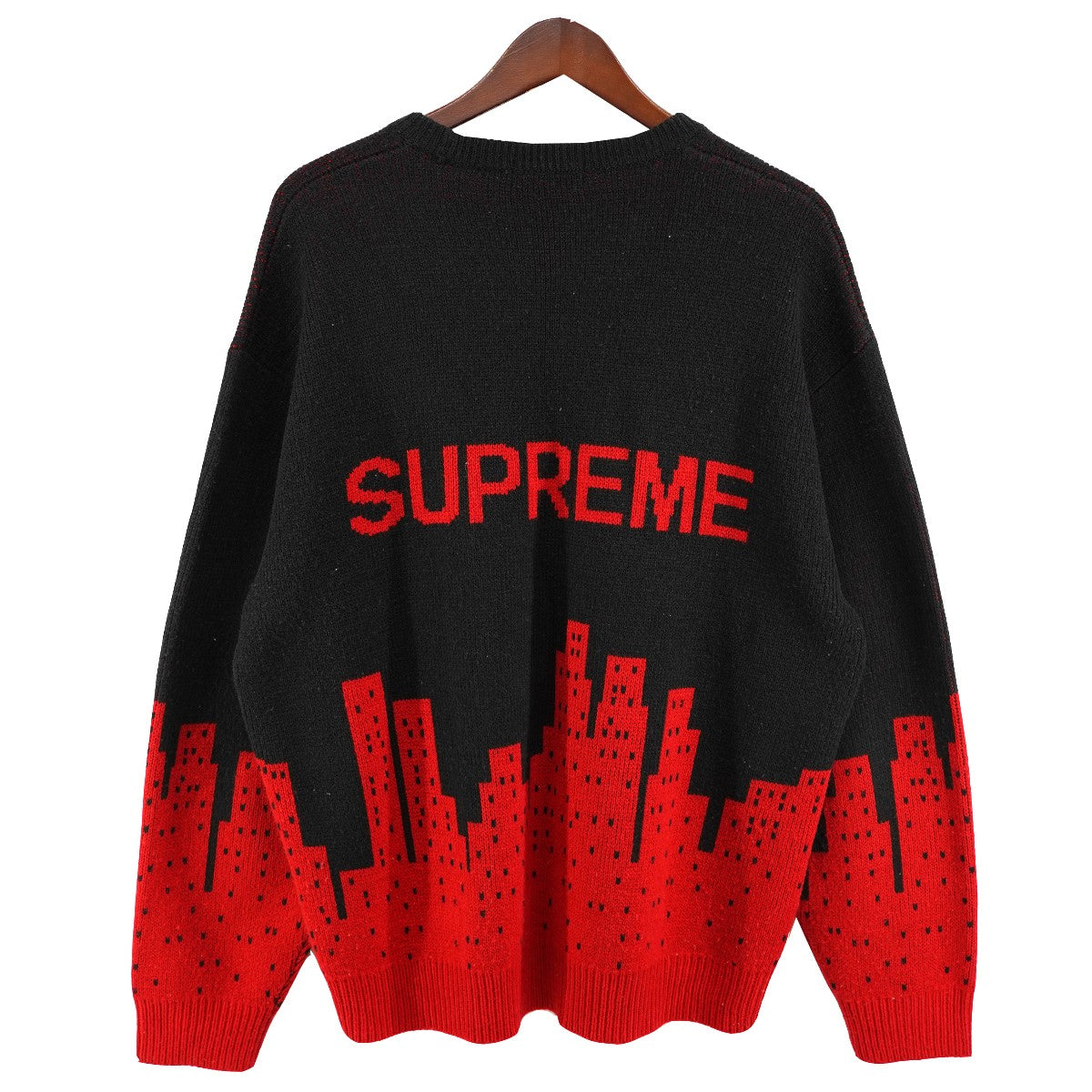 Supreme 20SS New York Sweater ロゴ ニューヨーク ニット セーター 古着・中古-2枚目のアイテム画像