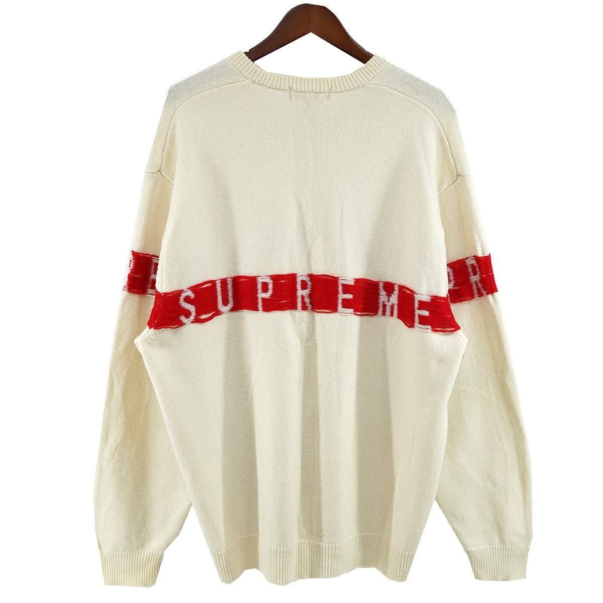 Supreme 21SS Inside Out Logo Sweaterインサイド アウト ロゴ ニット セーター 古着・中古-2枚目のアイテム画像