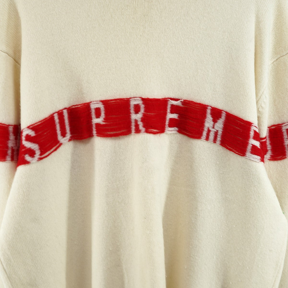 Supreme 21SS Inside Out Logo Sweaterインサイド アウト ロゴ ニット セーター 古着・中古-3枚目のアイテム画像