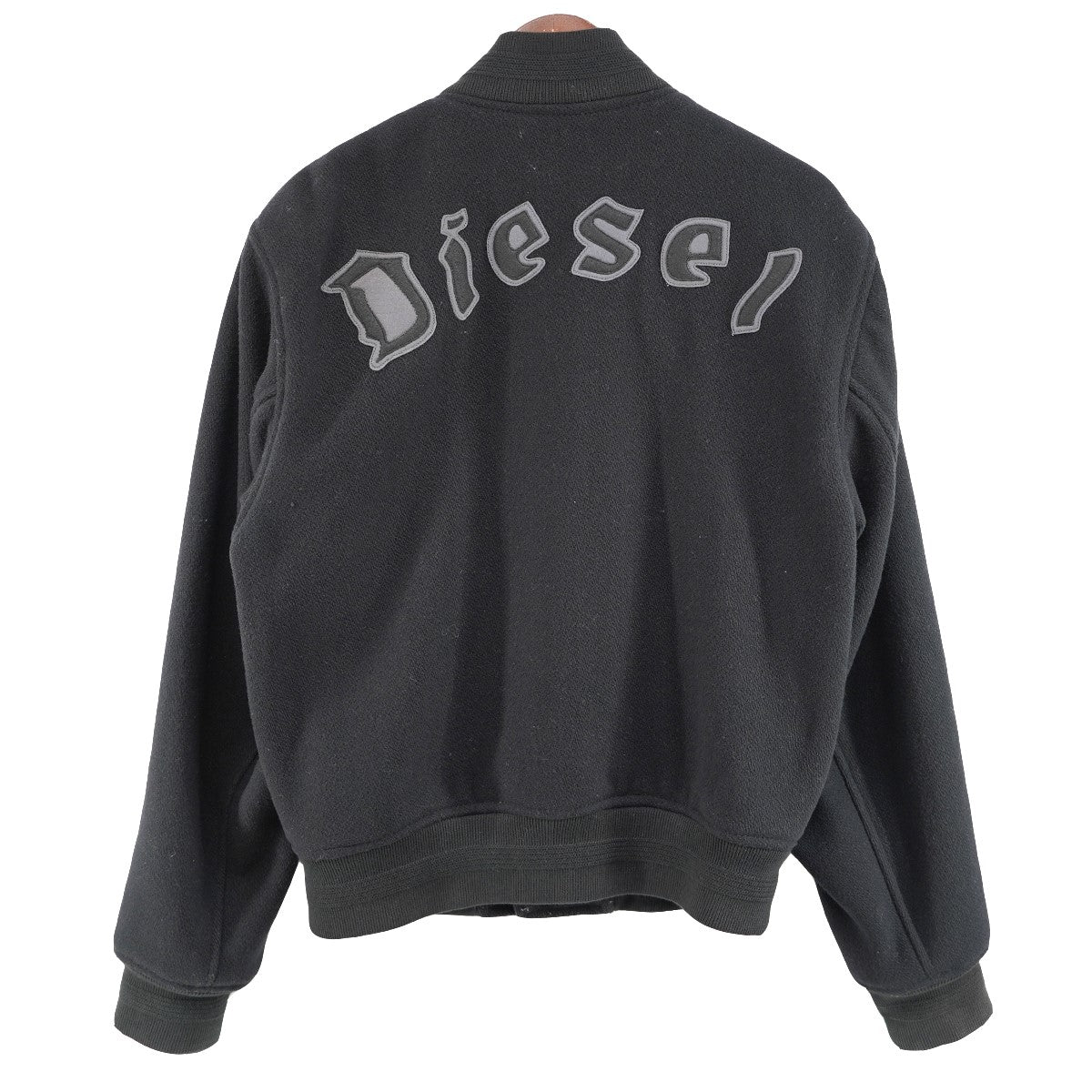 DIESEL by Glenn Martens 26AW J-ARRY-WRD Dロゴ アワード バーシティ ジャケット スタジャン 古着・中古-3枚目のアイテム画像
