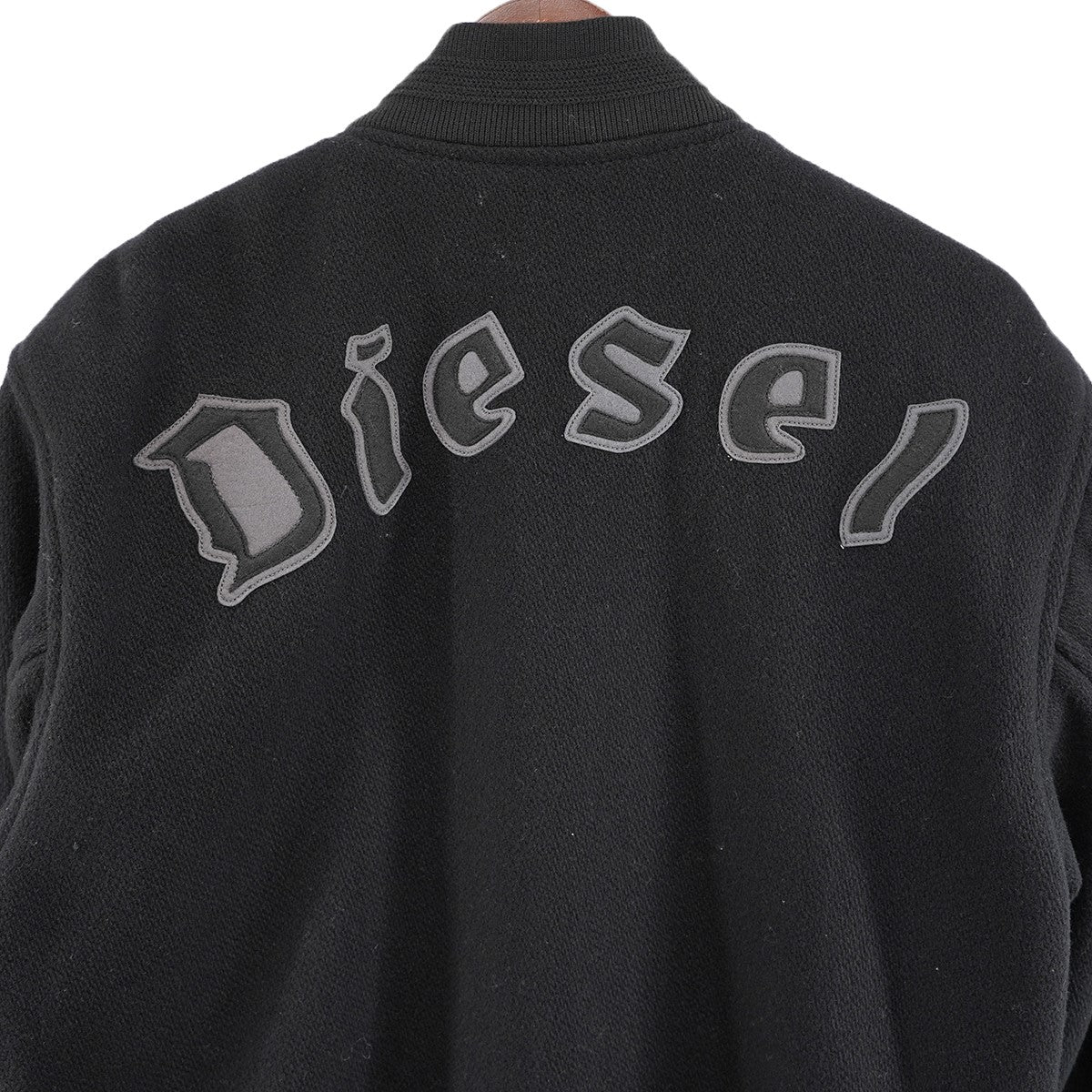DIESEL by Glenn Martens 26AW J-ARRY-WRD Dロゴ アワード バーシティ ジャケット スタジャン 古着・中古-4枚目のアイテム画像