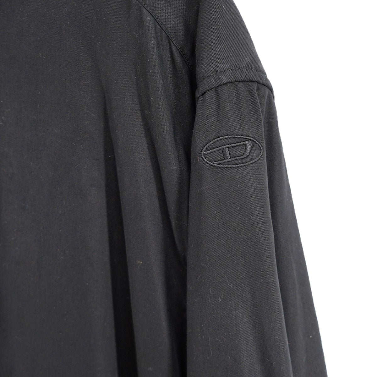 DIESEL by Glenn Martens 24SS S-SIMPLY-C-WNDロゴ リヨセル シャツ 古着・中古-2枚目のアイテム画像