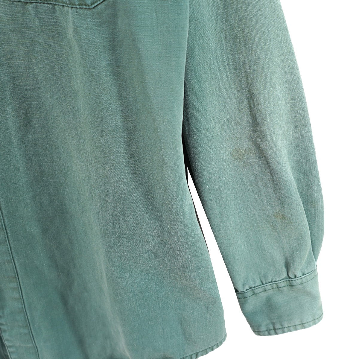 80s〜90s Vintage ヴィンテージ デカタグ Canvas Work Shirt ／ Field Shirtコットン キャンバス ワークシャツ