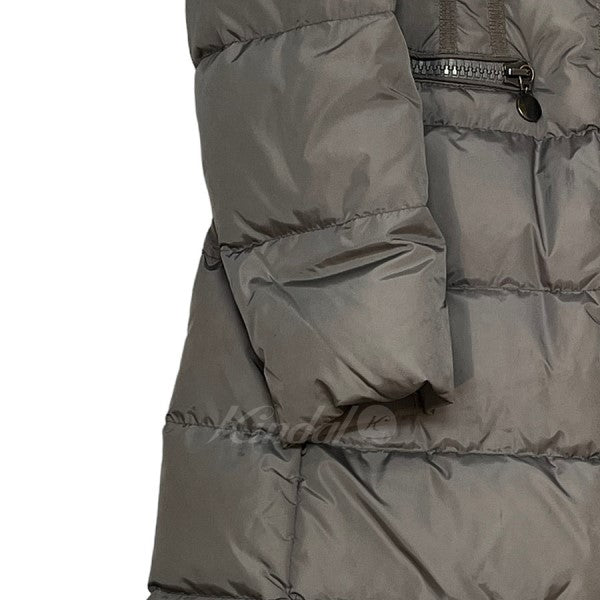 モンクレール CHOUETTE ファーロングダウンコートです。 MONCLER 古着・中古 アウター アイテム