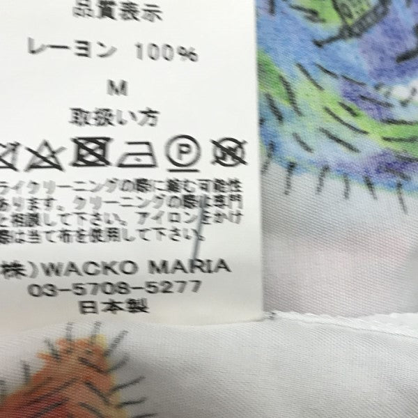 WACKO MARIA(ワコマリア) ×NECKFACE HAWAIIAN SHIRT アロハシャツ ホワイト サイズ  15｜【公式】カインドオルオンライン ブランド古着・中古通販【kindal】