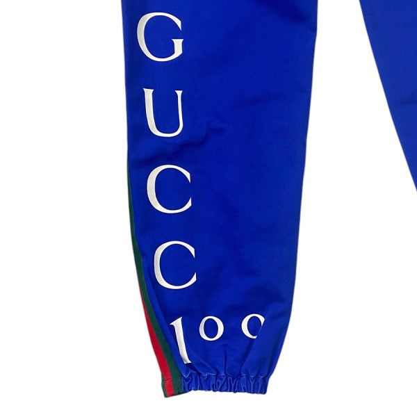 GUCCI(グッチ) 22SS100周年 シェリーラインサイドロゴ676350 Z8AUY 676350 Z8AUY ブルー サイズ  46｜【公式】カインドオルオンライン ブランド古着・中古通販【kindal】