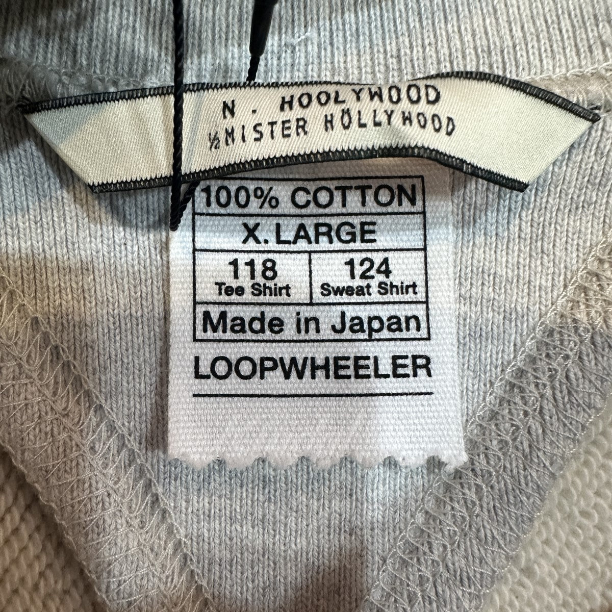 LOOPWHEELER×N．HOOLYWOOD(ループウィラー×エヌハリウッド) 18SS コラボスウェット