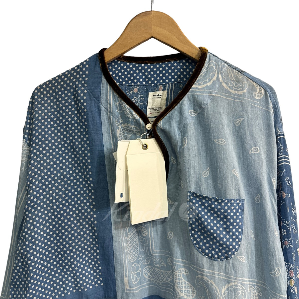 VISVIM(ビズビム) TUNIC P．O． INDIGO P．W． (N．D．) プルオーバー ...