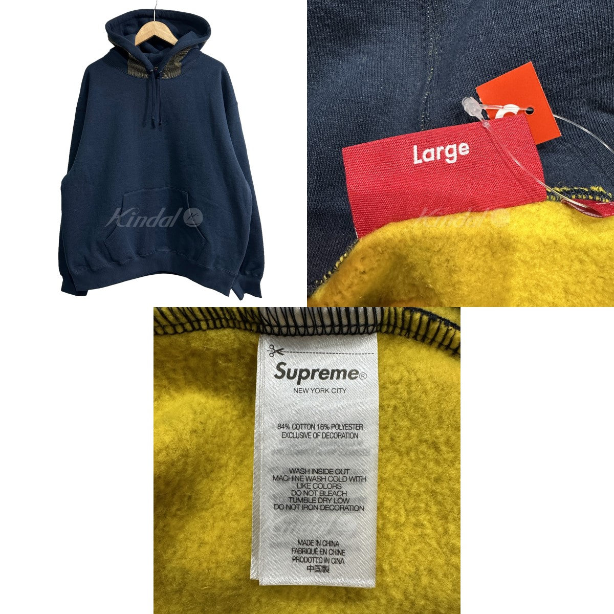 SUPREME(シュプリーム) 24SS Jacquard Stripe Hooded Sweatshirt ジャ ...