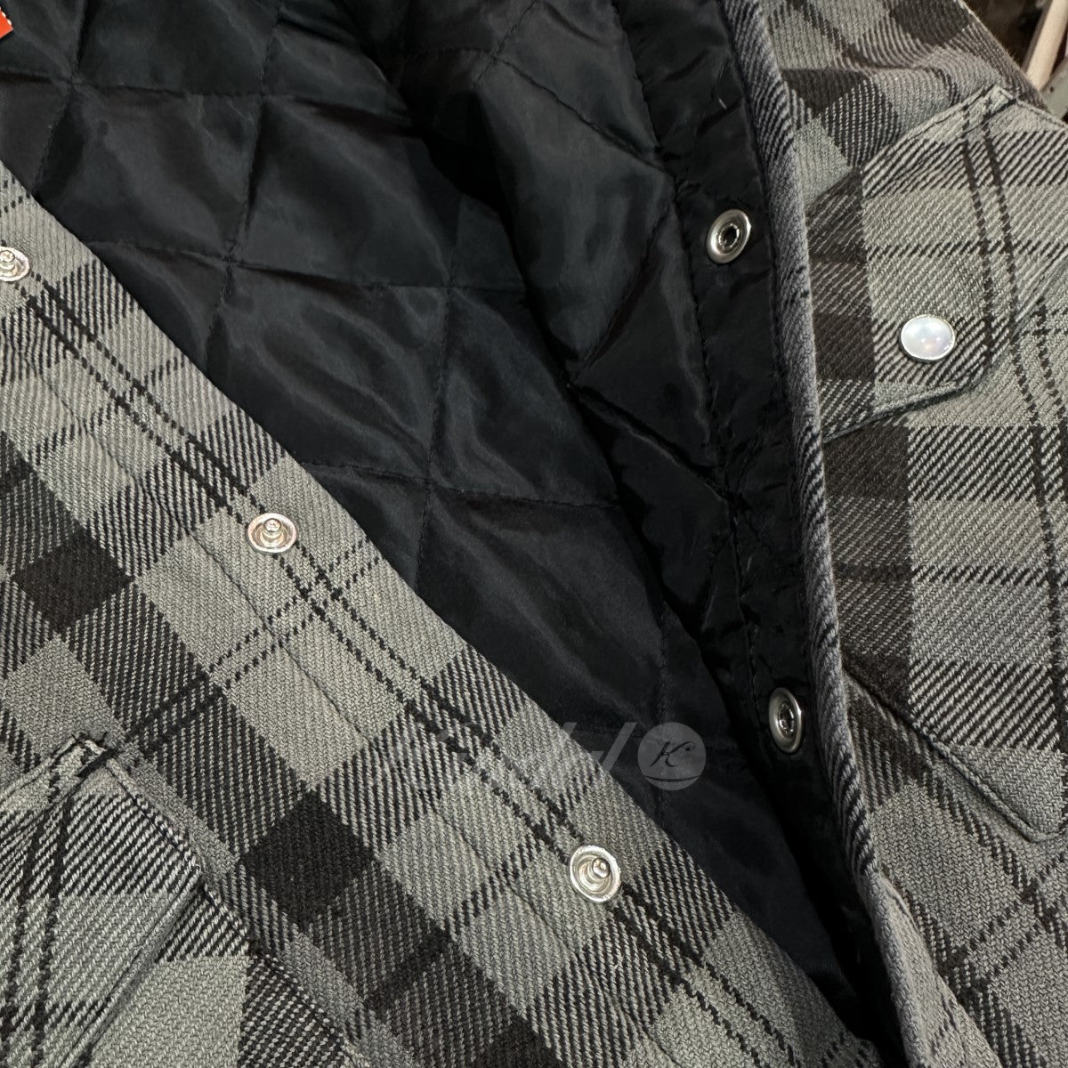 SUPREME(シュプリーム) 24SS Quilted Flannel Snap Shirt シャツ ...