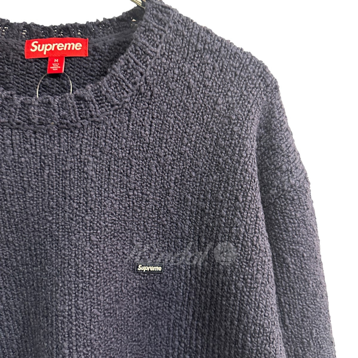 SUPREME(シュプリーム) 24SS Boucle Small Box Sweater ブークレスモールボックスロゴセーター