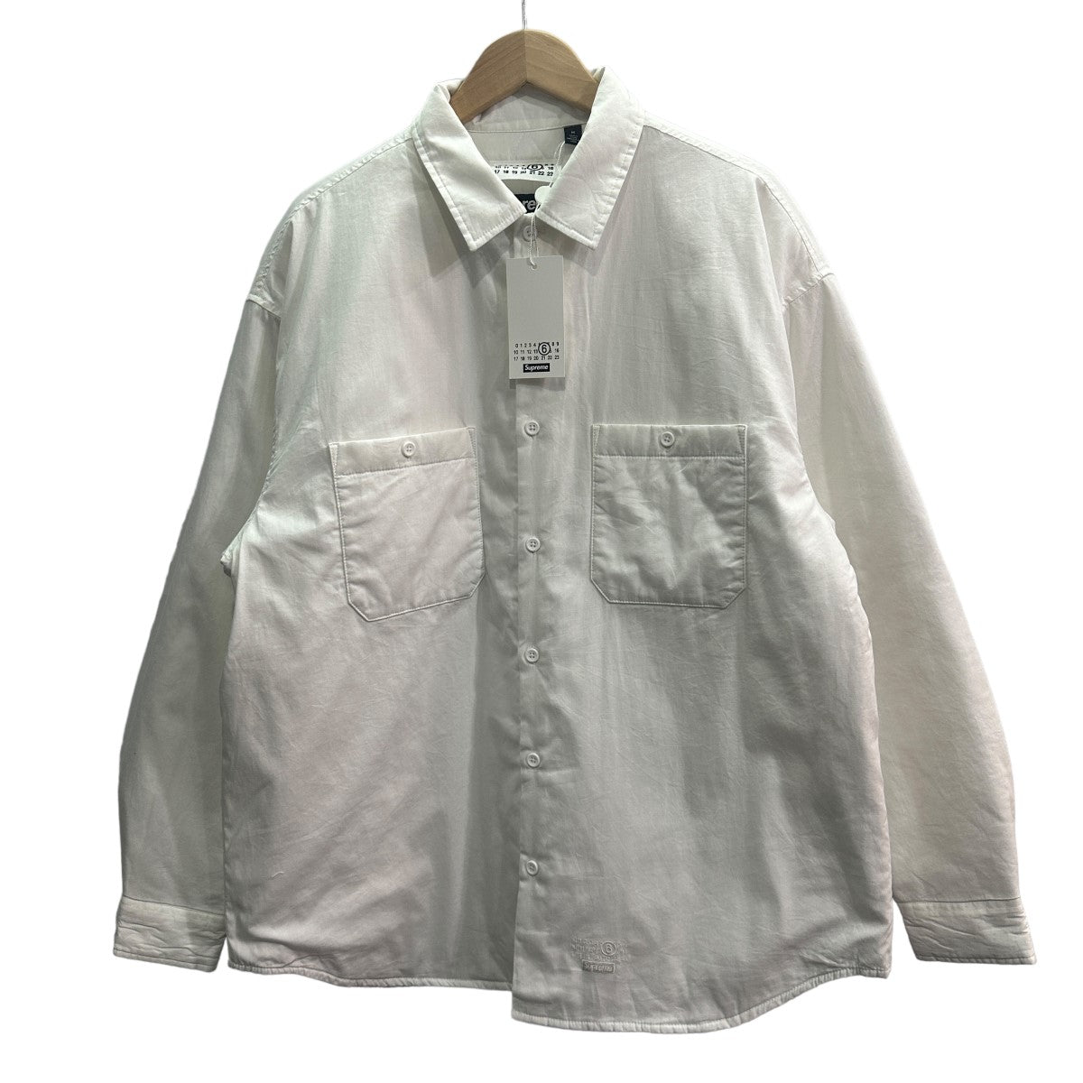 Mサイズsupreme MM6 Padded Shirt 新品タグ、ポスター付き 代引不可 ...