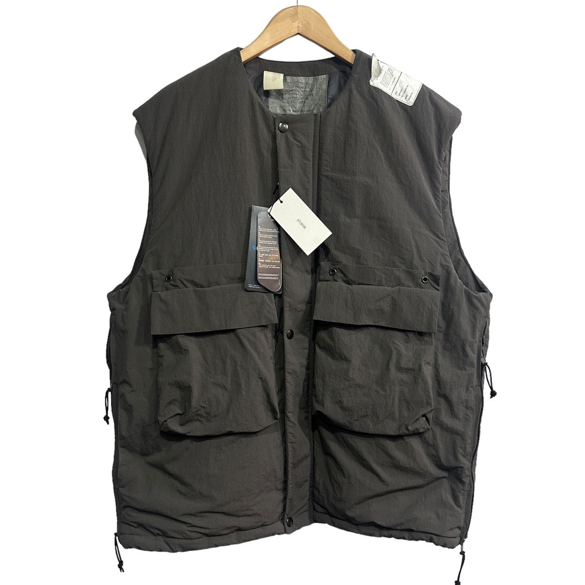 N．HOOLYWOOD TEST PRODUCT EXCHANGE SERVICE(エヌハリウッドテストプロダクトエクスチェンジサービス) 23AW  VEST ベスト 9232-VE01-004pieces チャコールグレー サイズ 42｜【公式】カインドオルオンライン ブランド古着・中古通販 ...