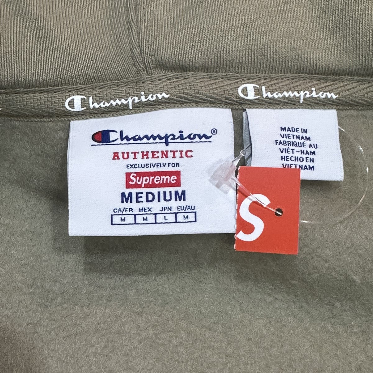 Supreme x Champion(シュプリーム　チャンピオン) 24SS Zip Up Hooded Sweatshirt  ジップアップスウェットパーカー