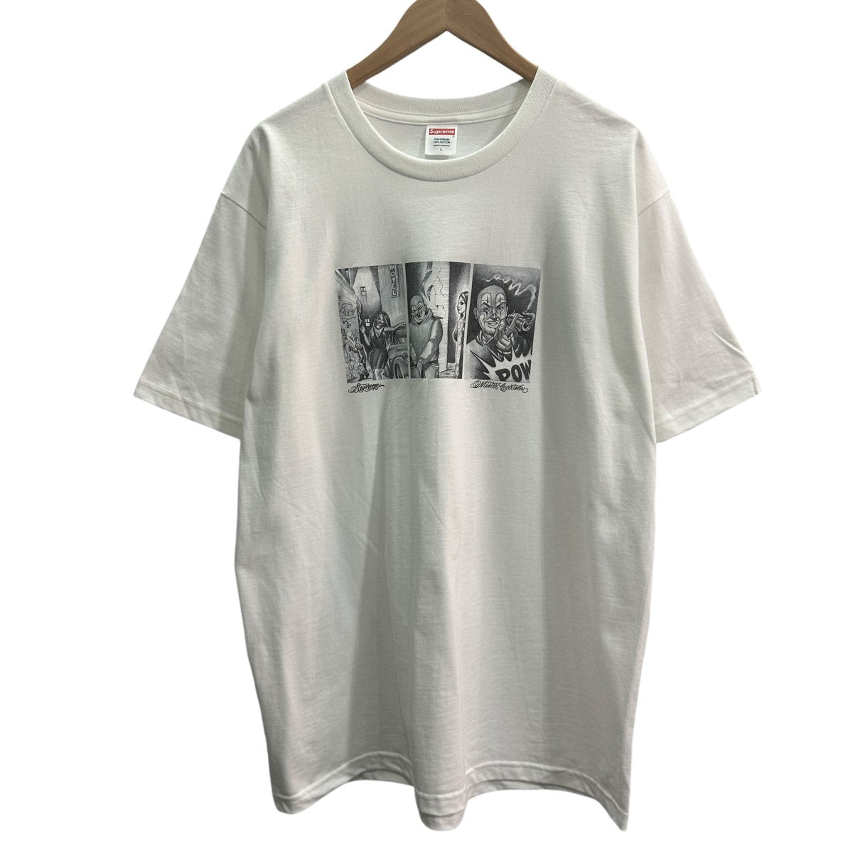Supreme 古着・中古 シュプリームの24AW Mister Cartoon Pow Tee ミスター・カートゥーン POW Tシャツです。