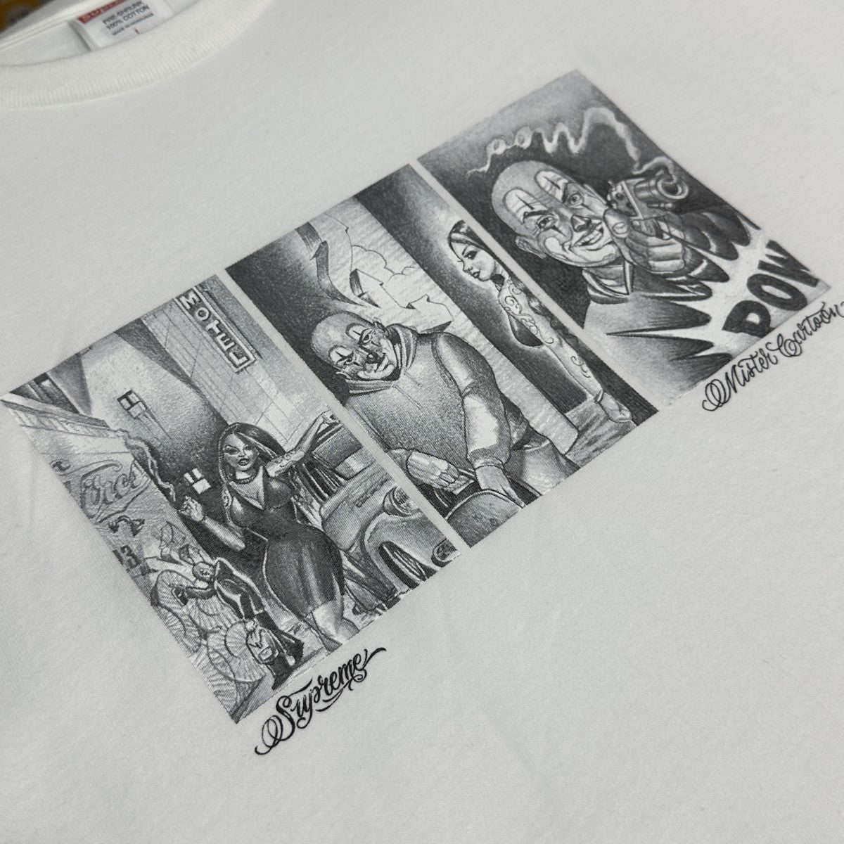 Supreme 古着・中古 シュプリームの24AW Mister Cartoon Pow Tee ミスター・カートゥーン POW Tシャツです。