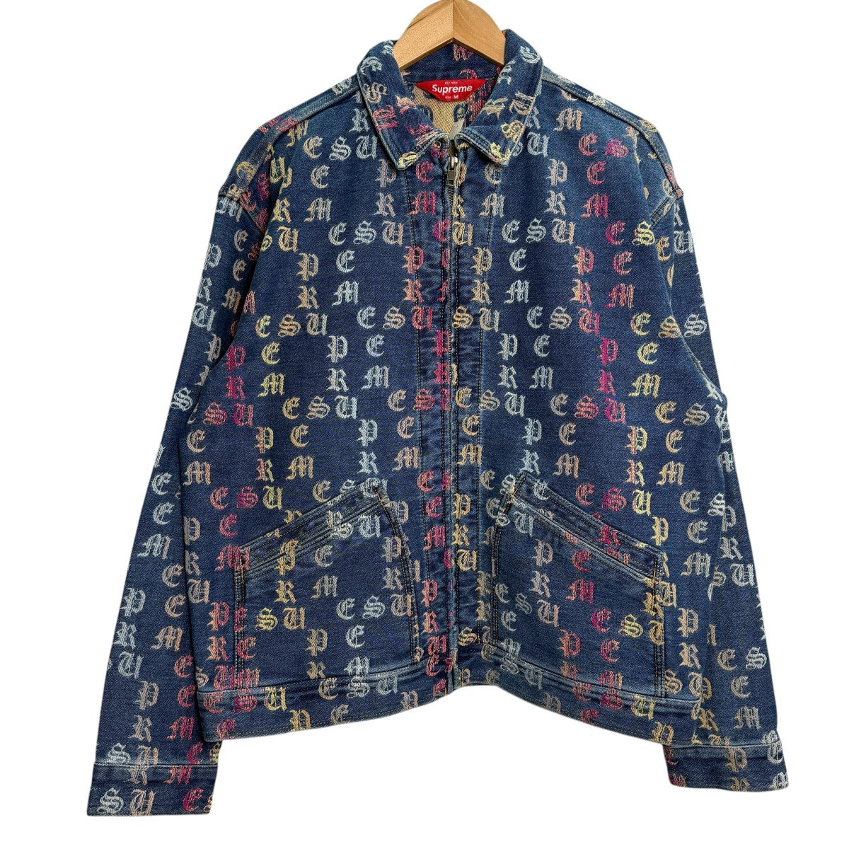 22SS/Gradient Jacquard Denim Work Jacket デニムジャケット