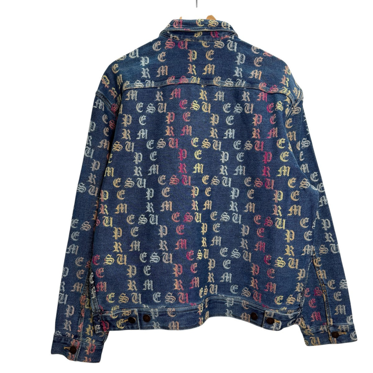 22SS/Gradient Jacquard Denim Work Jacket デニムジャケット