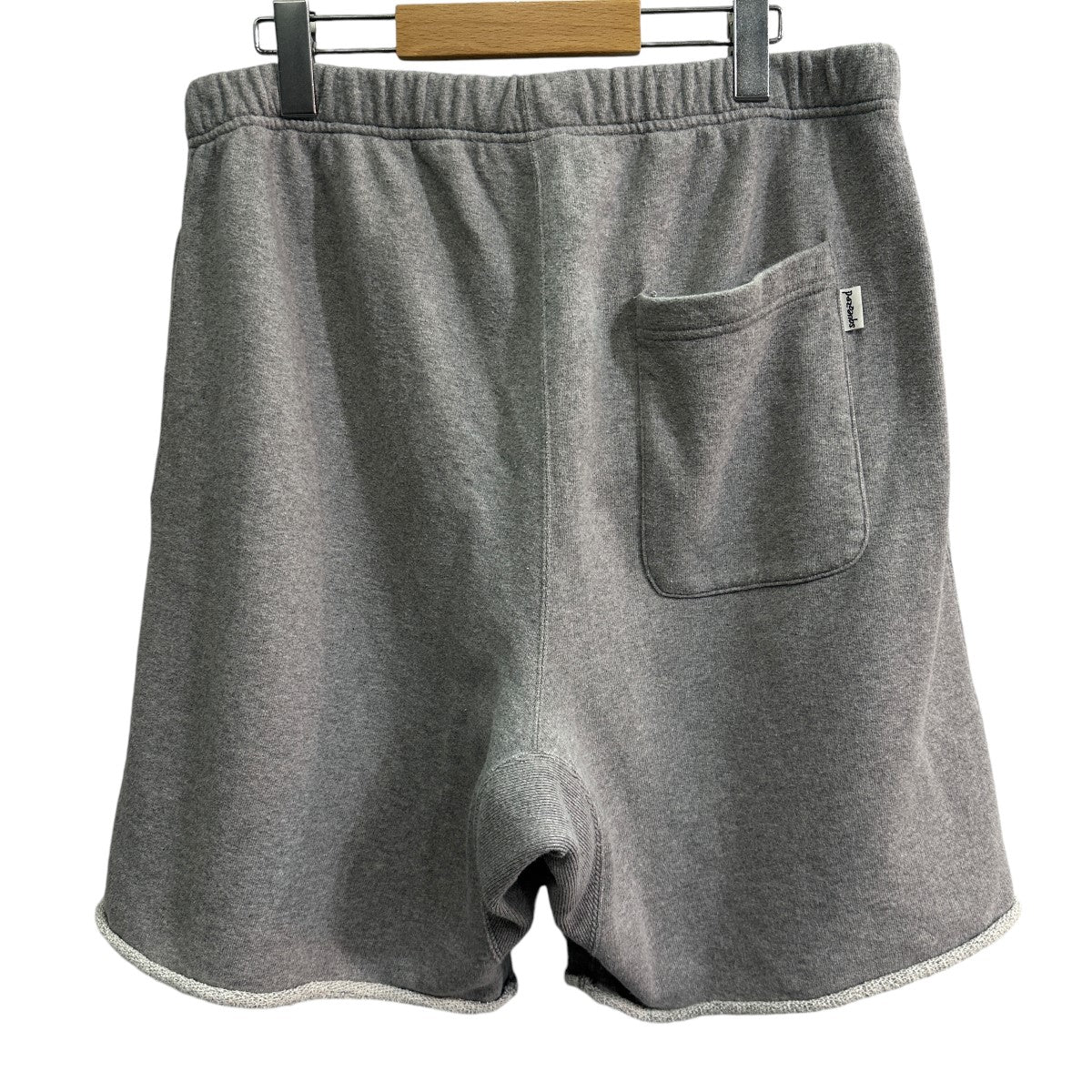 UNSLACKS Squeezed DESIGN(スクイーズドデザイン バイ アンスラックス) SWEAT Shorts スウェットショートパンツ グレー サイズ:XL メンズ パンツ 中古・古着