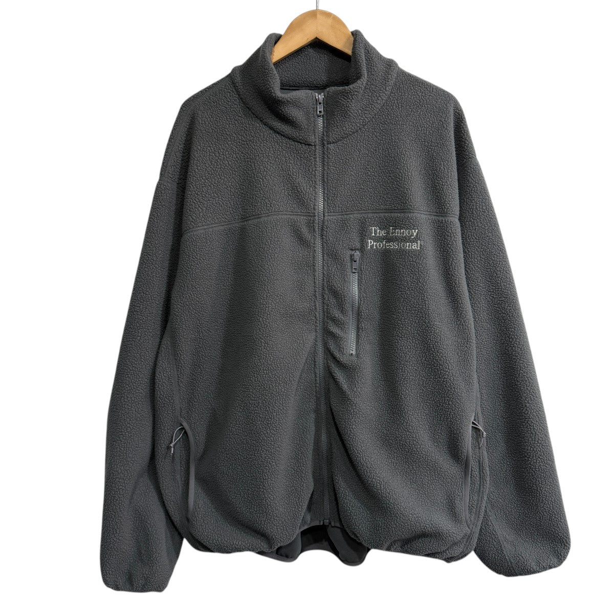 中古】ENNOY 22AW ポーラテック シティ フリース ジャケット AW22BRENJK01LP ネイビー 喜ばしく サイズ：L 【240924】（ エンノイ）