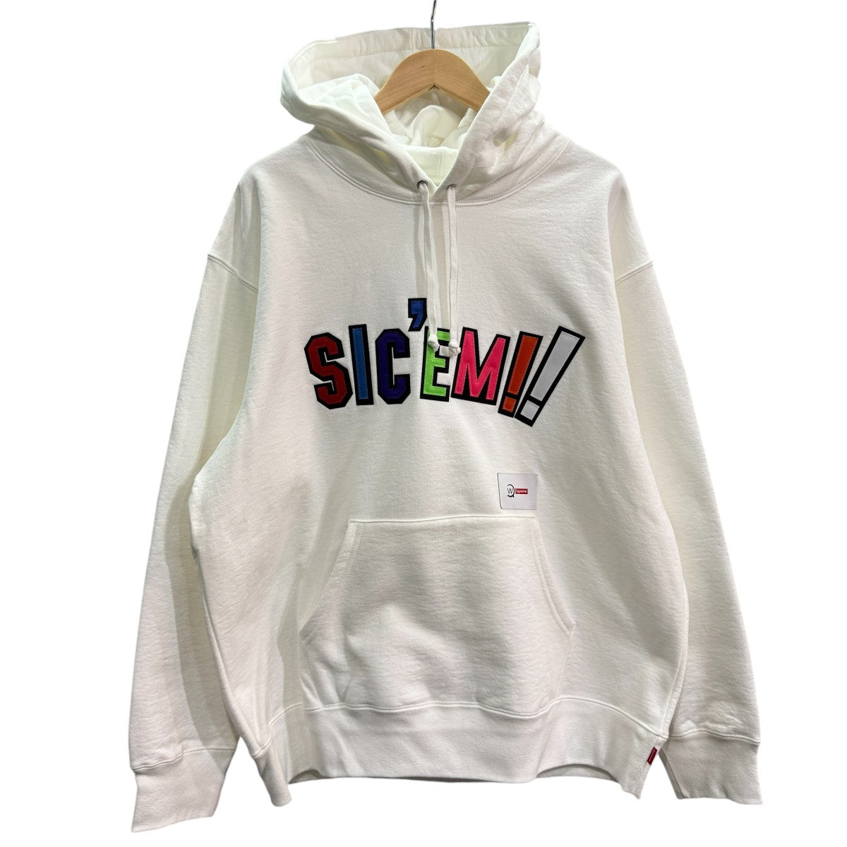 21AW/Sic’em! Hooded Sweatshirt ／ダブルタップス シックエム スウェットパーカー