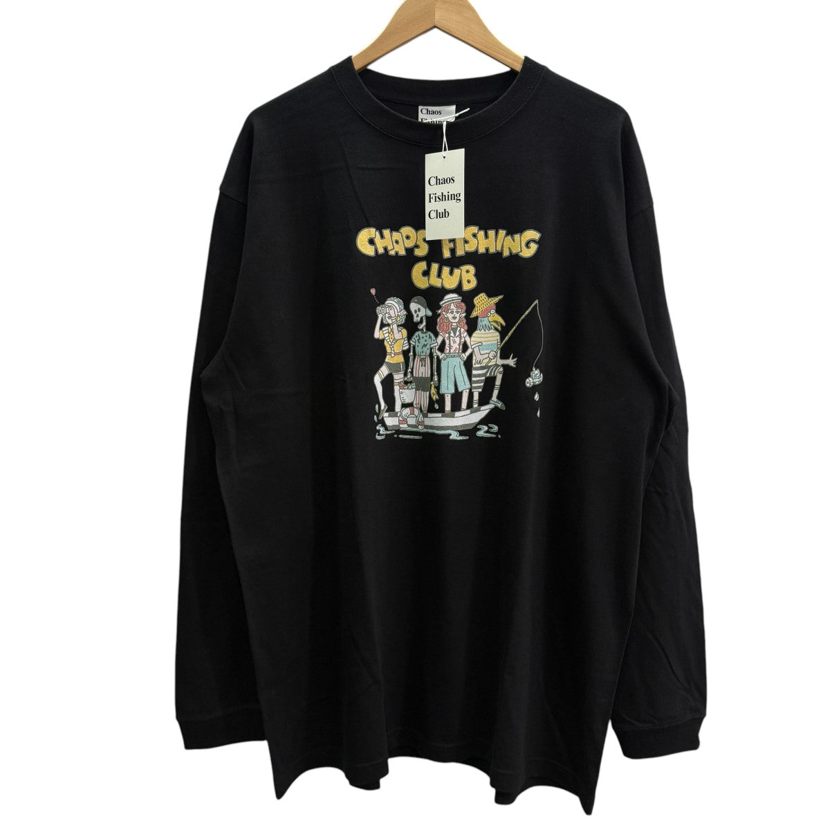 24AW/CHING Character Crew Neck L／S ロングスリーブTシャツCFC-24AW-CUT05