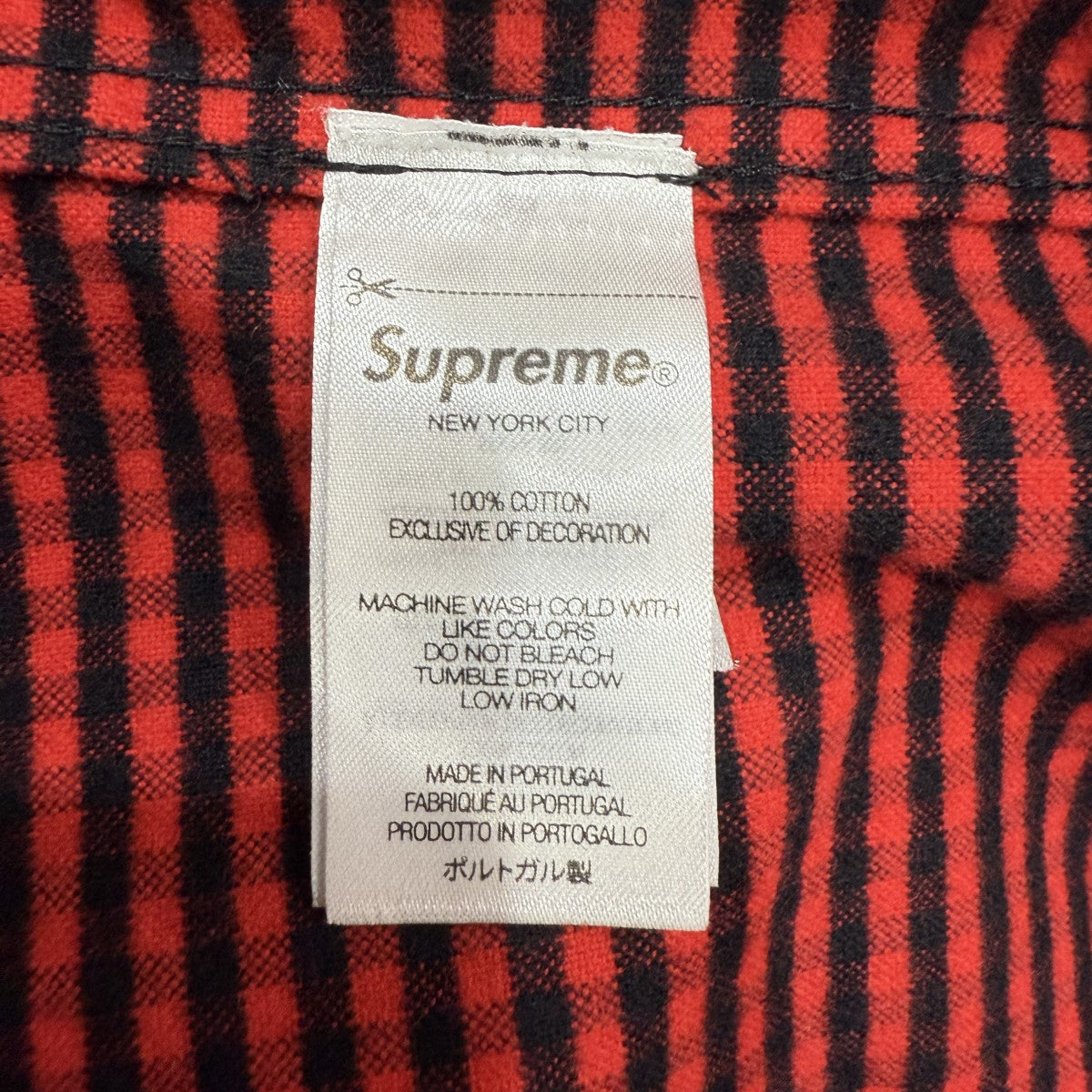 シュプリームの24AW／ Loose Fit Flannel Oxford Shirt ルーズフィットシャツです。 Supreme 古着・中古 トップス アイテム