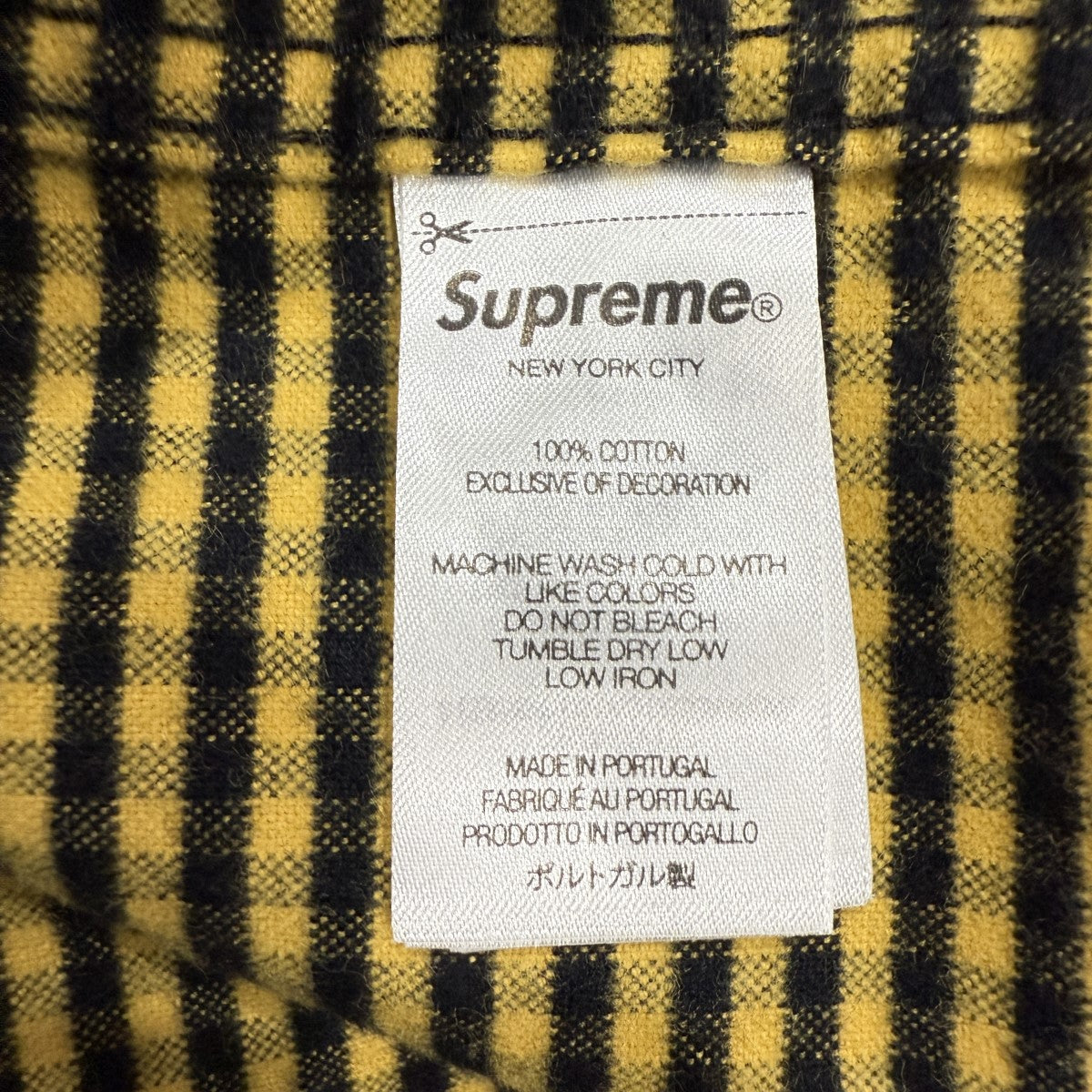 シュプリームの24AW／ Loose Fit Flannel Oxford Shirt ルーズフィットシャツです。 Supreme 古着・中古 トップス アイテム