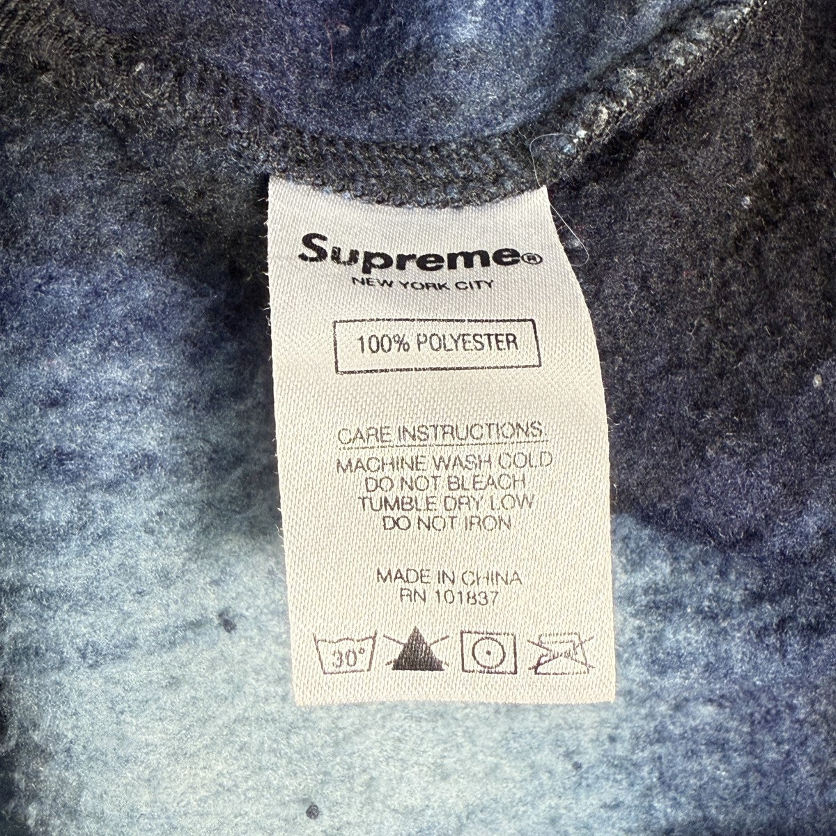 Supreme Shadow Plaid Fleece Shirt Black Men's - FW20 - US