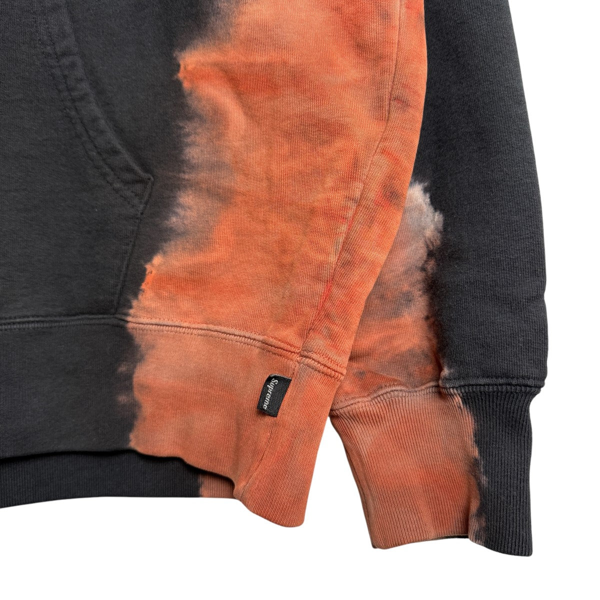 21AW/Bleached Hooded Sweatshirt ブリーチスウェットパーカー