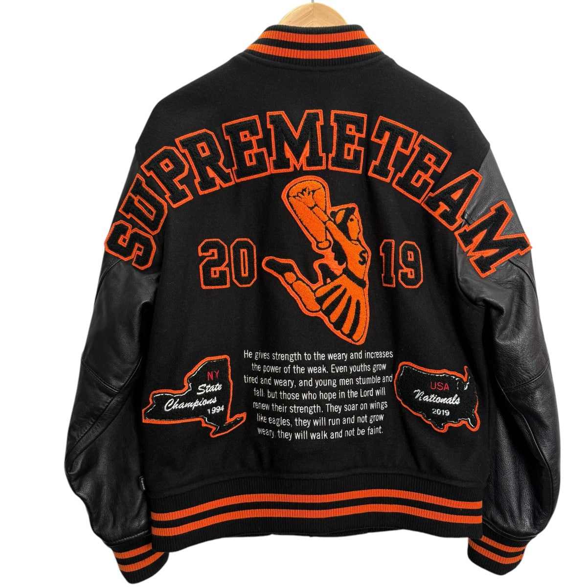 Supreme(シュプリーム) 19AW/Team Varsity Jacket チームバーシティージャケット ブラック サイズ  S｜【公式】カインドオルオンライン ブランド古着・中古通販【kindal】