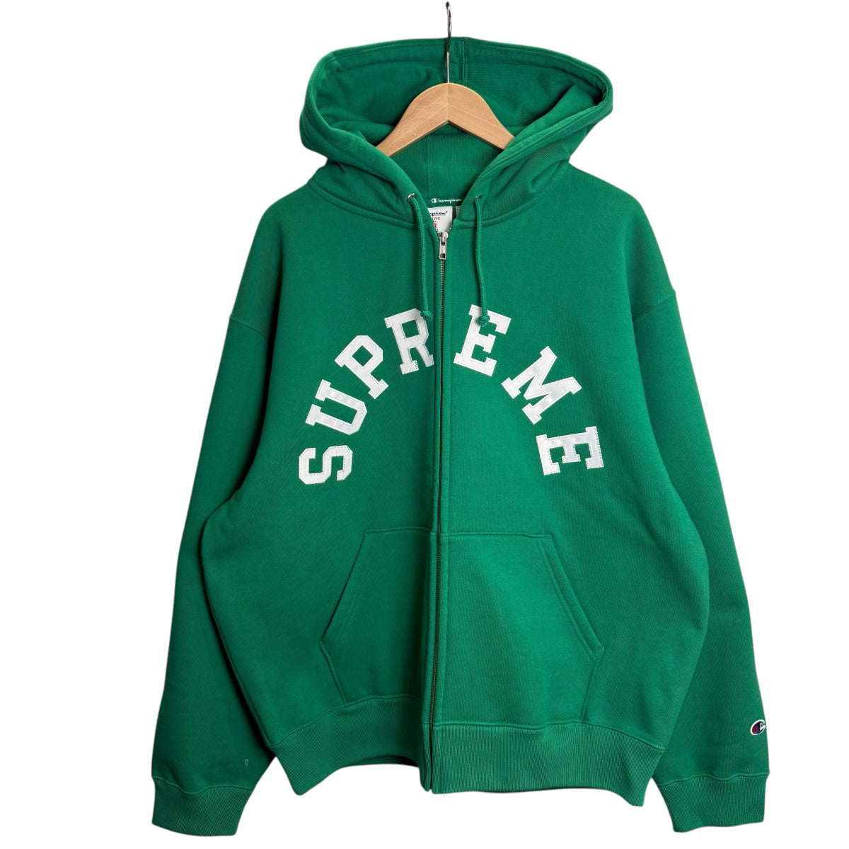 24SS/Zip Up Hooded Sweatshirt  チャンピオン ジップアップスウェットパーカー