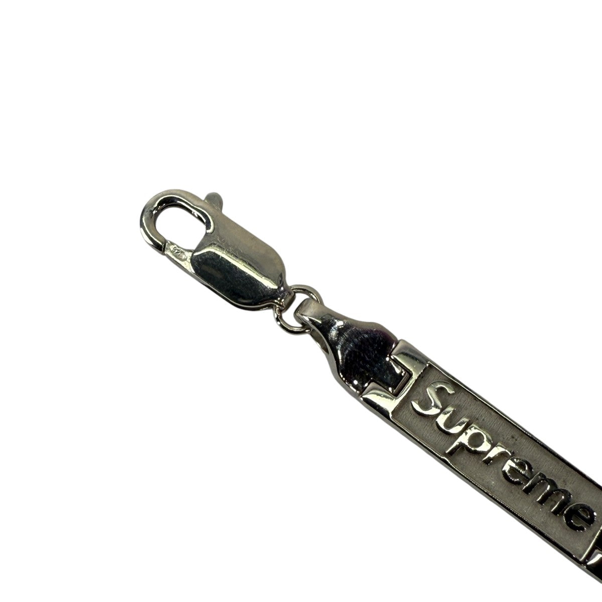 Supreme/Jacob & Co Logo Link Bracelet - Sterling Silver - UG