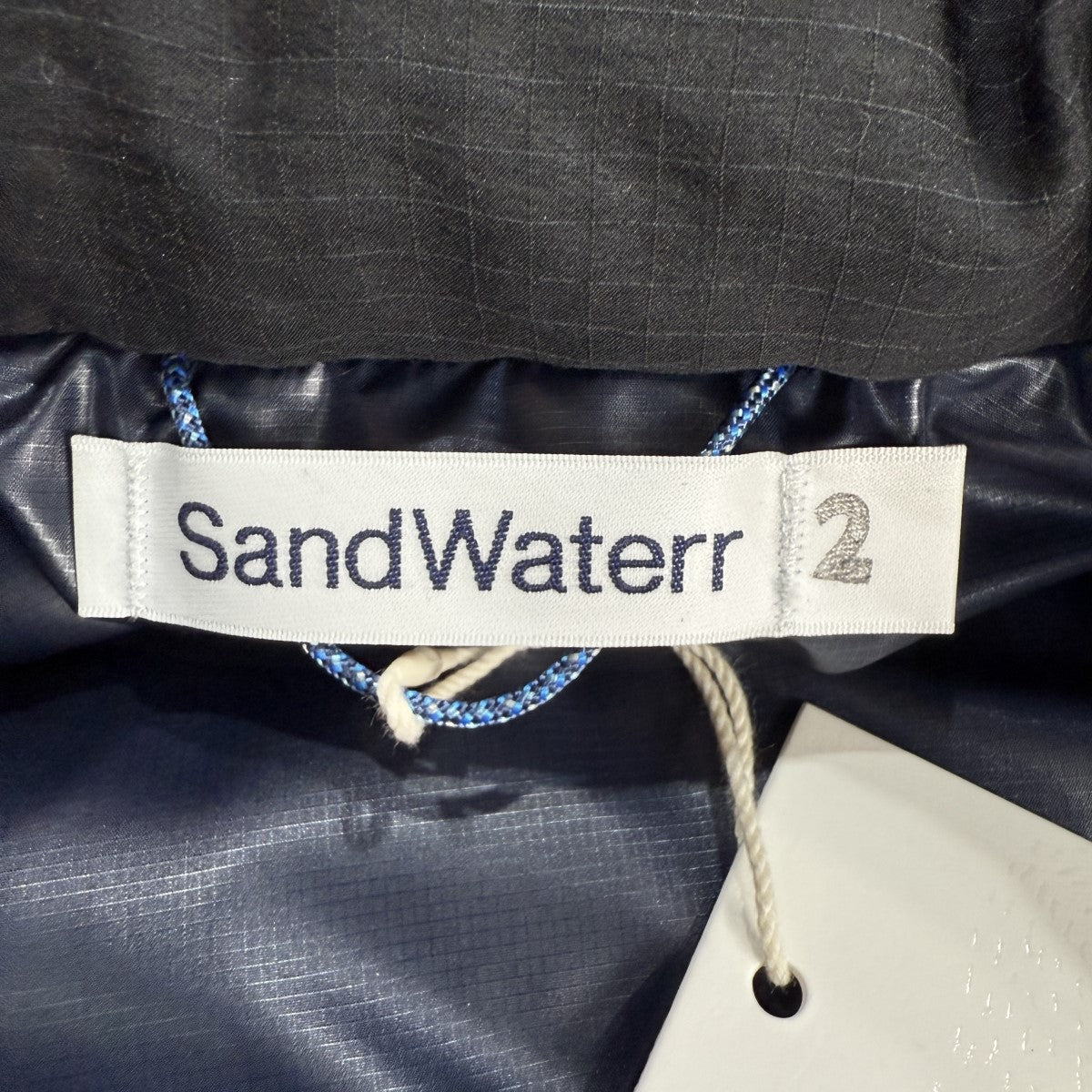 SandWaterr ORGANIZED PUFF VEST PE．ECO RIPSTOP SORONA DUPONTSW-V0101 古着・中古-4枚目のアイテム画像