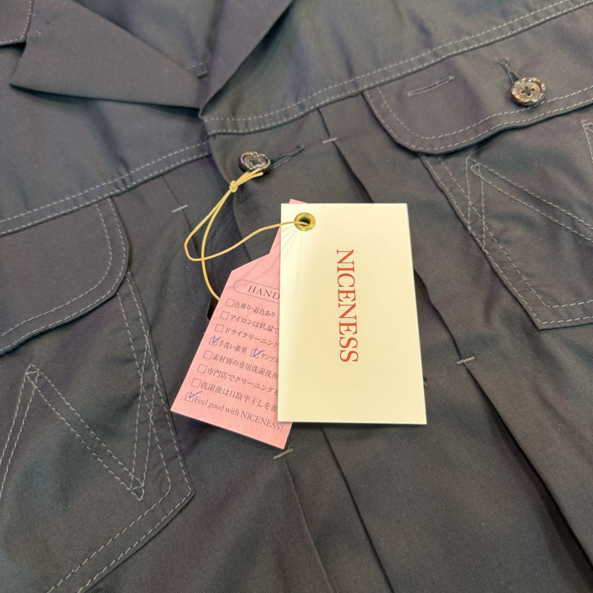 NICENESS(ナイスネス) 19SS/ANDREW半袖シャツNN-Y02S19 NN
