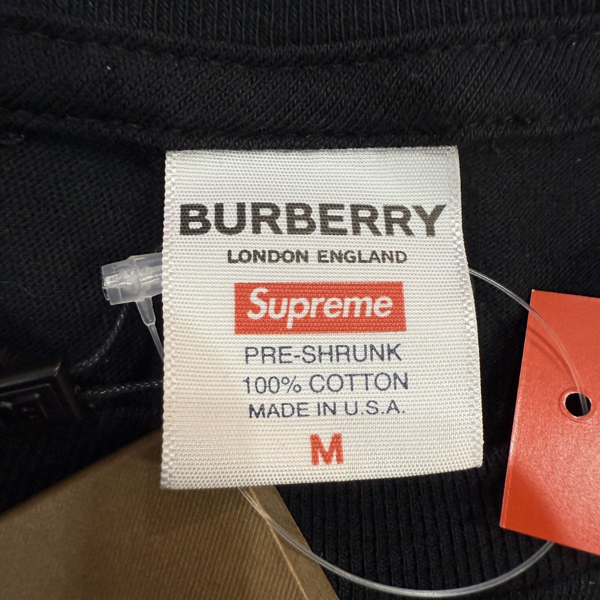 ※値下げ不可※Supreme × Burberry ボックスロゴ tee Supreme Burberry Box Logo Tee White Men's - SS22 - US