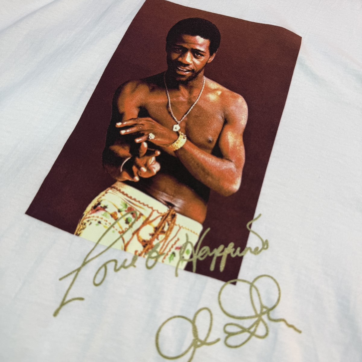 Supreme 22SSAI Green Teeアル・グリーンTシャツ 古着・中古-2枚目のアイテム画像