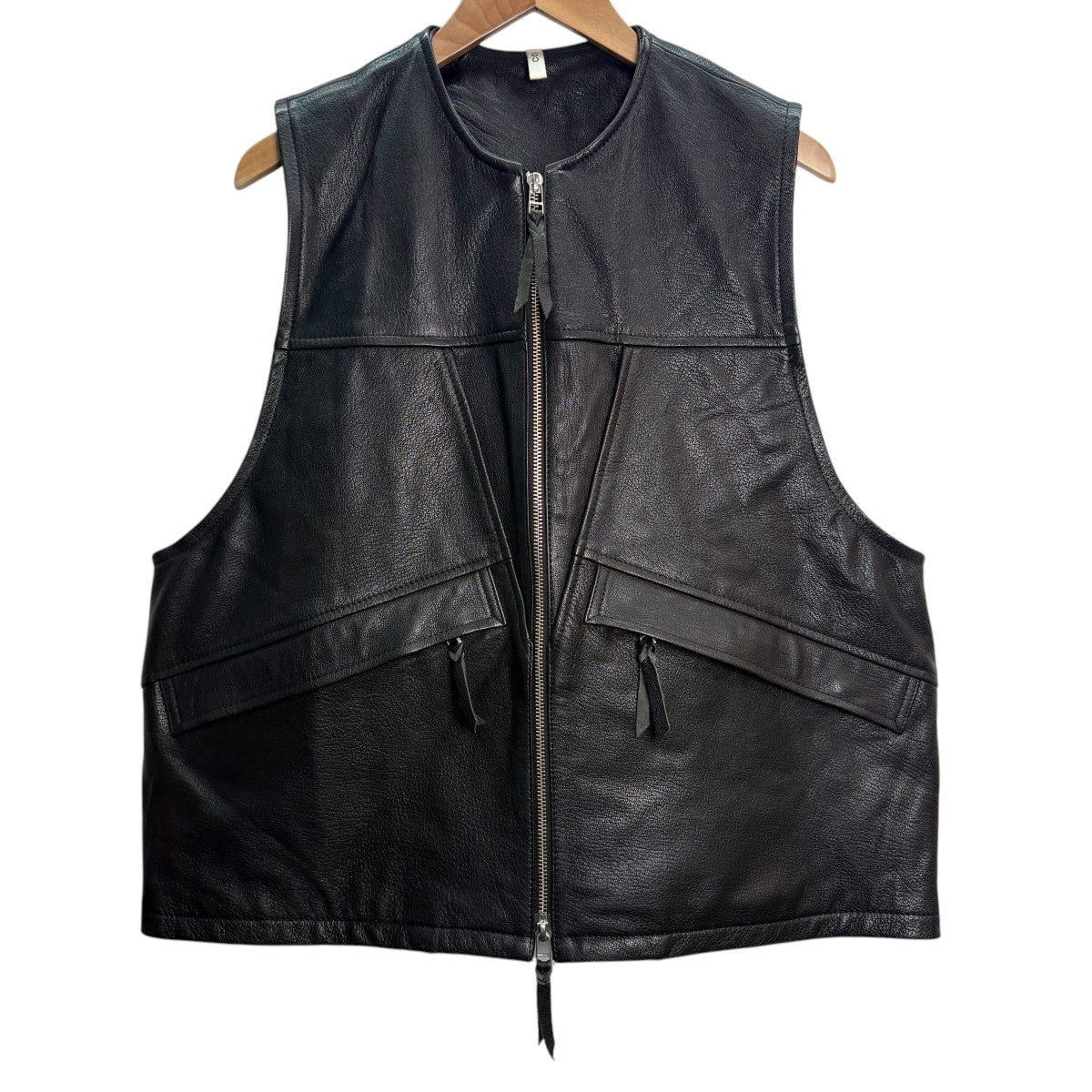CCU(シーシーユー) 25SS/HUNTING VESTレザーハンディングベストV