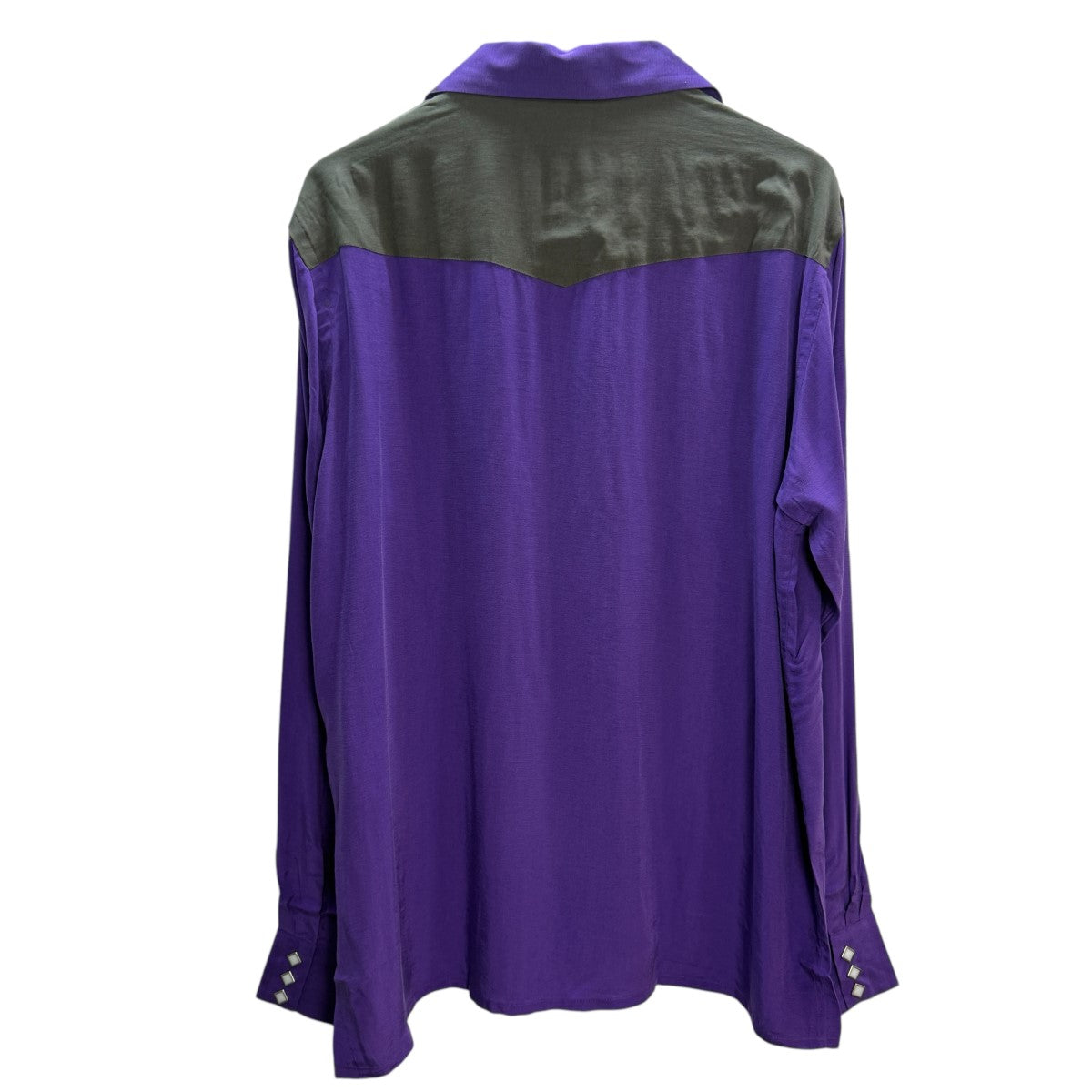 ［完売品] Needles クルーネックシャツ　23aw 23AW】Needles ニードルズ Track Crew Neck Shirt -Poly Smooth